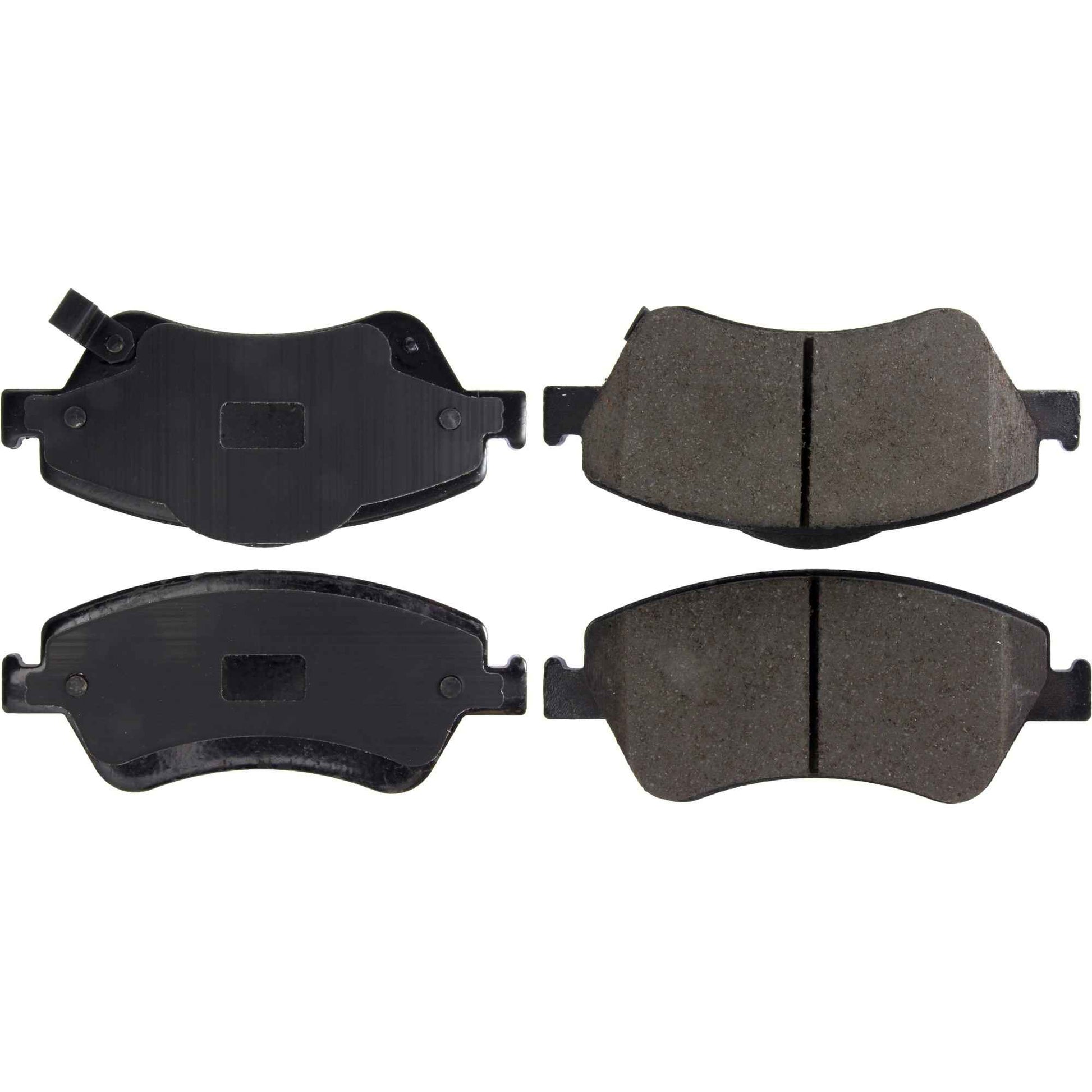 Top View of Front Disc Brake Pad Set CENTRIC 105.15710