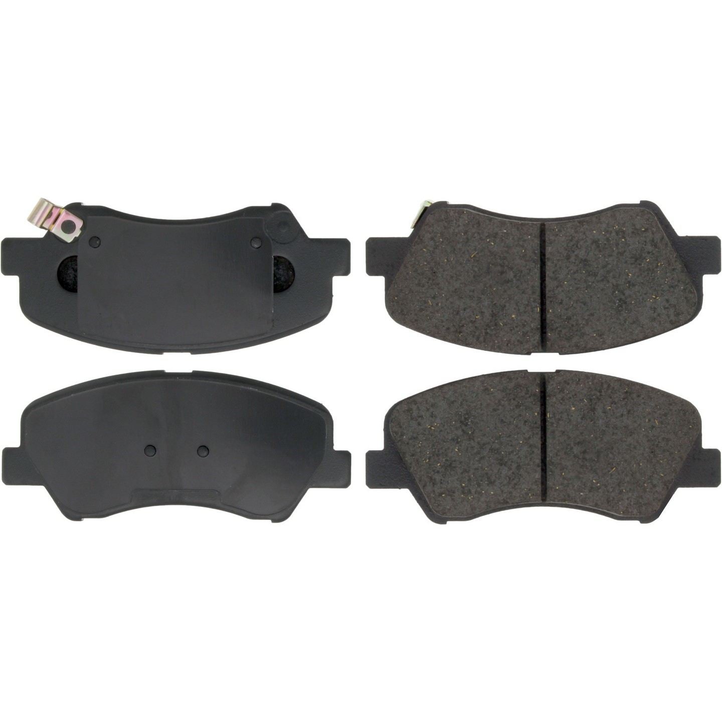 Top View of Front Disc Brake Pad Set CENTRIC 105.15930