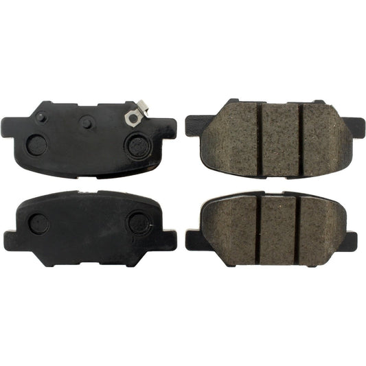 Top View of Rear Disc Brake Pad Set CENTRIC 105.16790