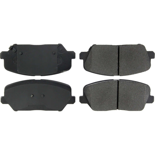 Top View of Front Disc Brake Pad Set CENTRIC 105.17350