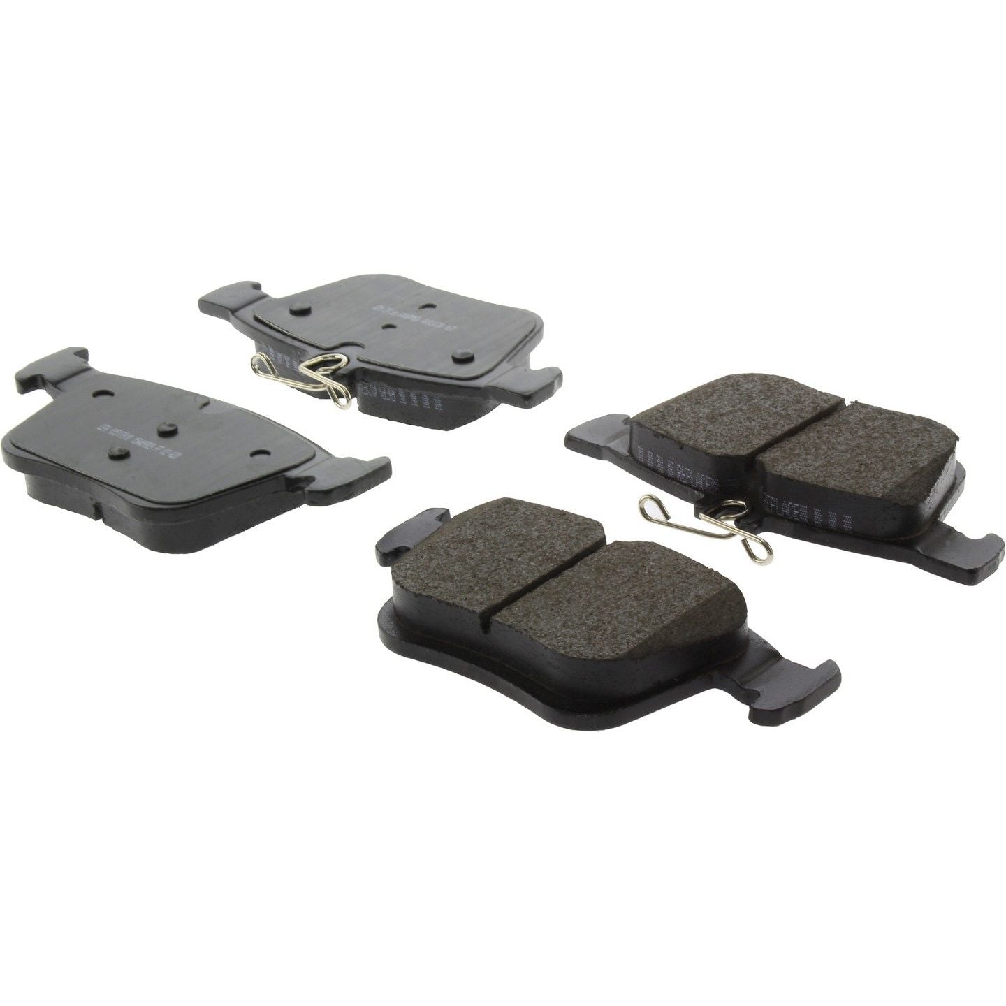 Angle View of Rear Disc Brake Pad Set CENTRIC 105.17610