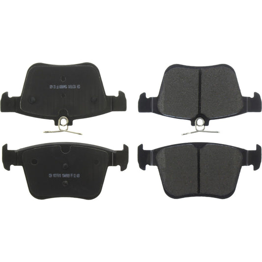 Top View of Rear Disc Brake Pad Set CENTRIC 105.17610