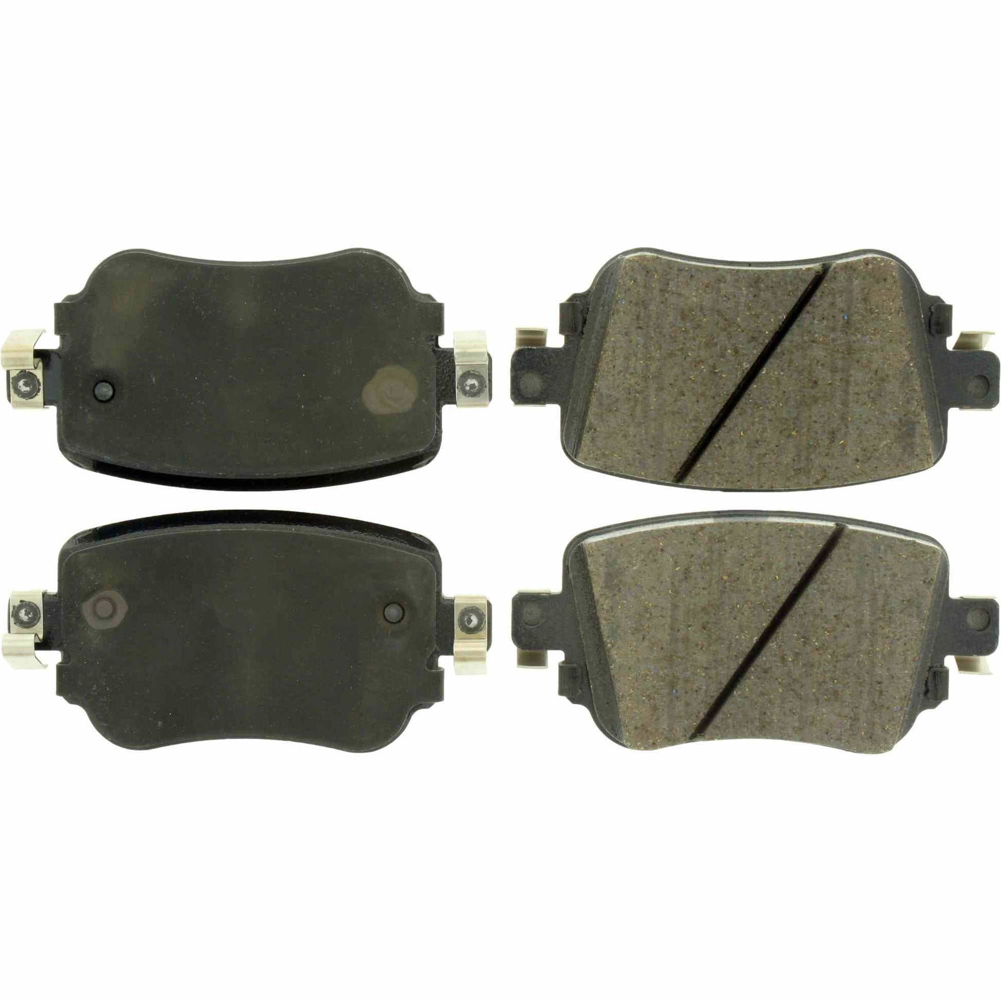 Top View of Rear Disc Brake Pad Set CENTRIC 105.17790