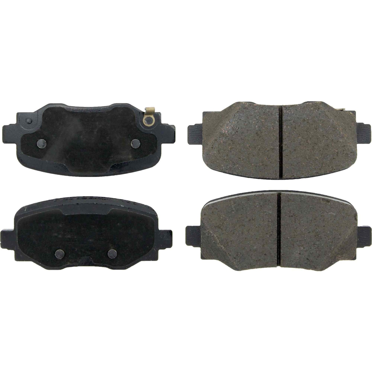 Top View of Rear Disc Brake Pad Set CENTRIC 105.18090