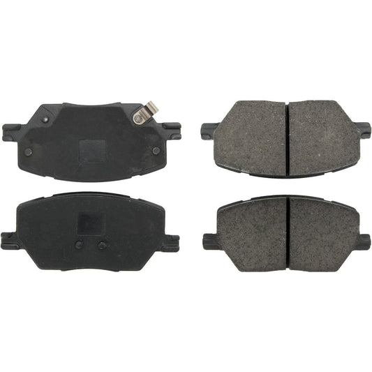 Top View of Front Disc Brake Pad Set CENTRIC 105.18110