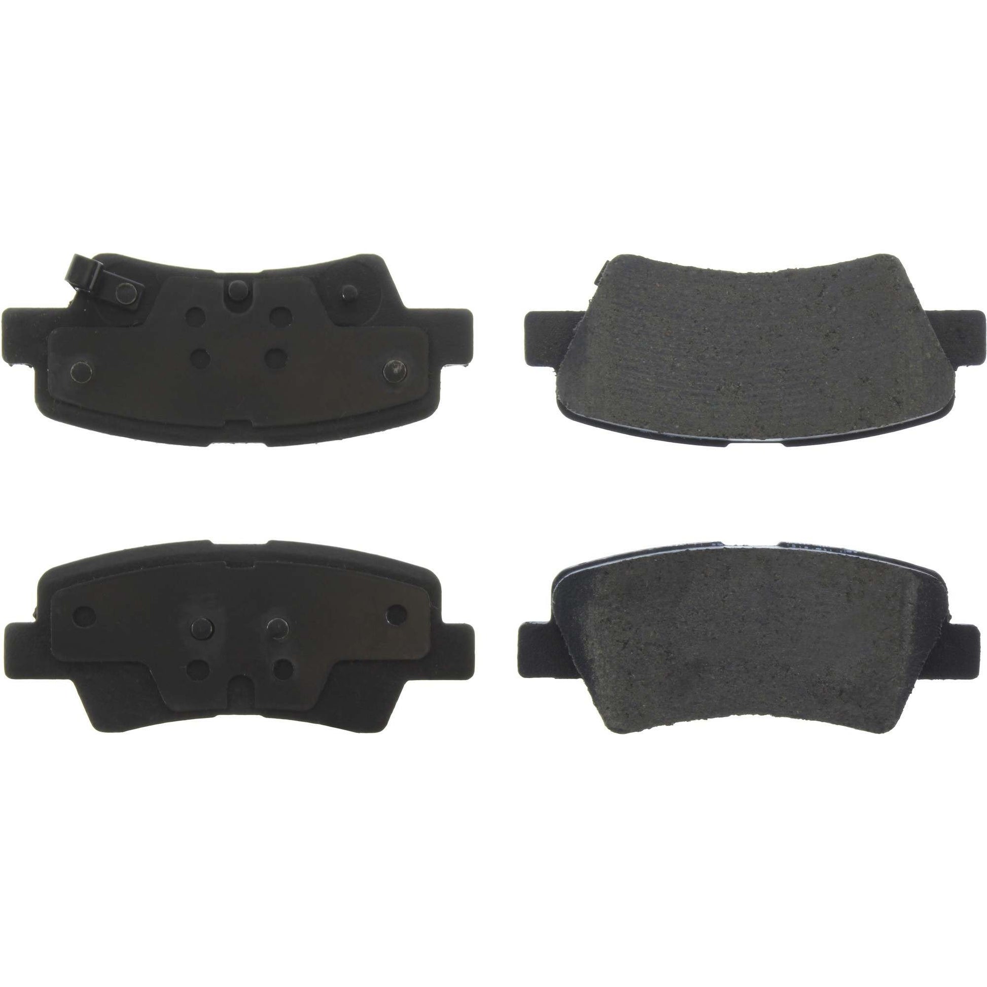 Top View of Rear Disc Brake Pad Set CENTRIC 105.18120