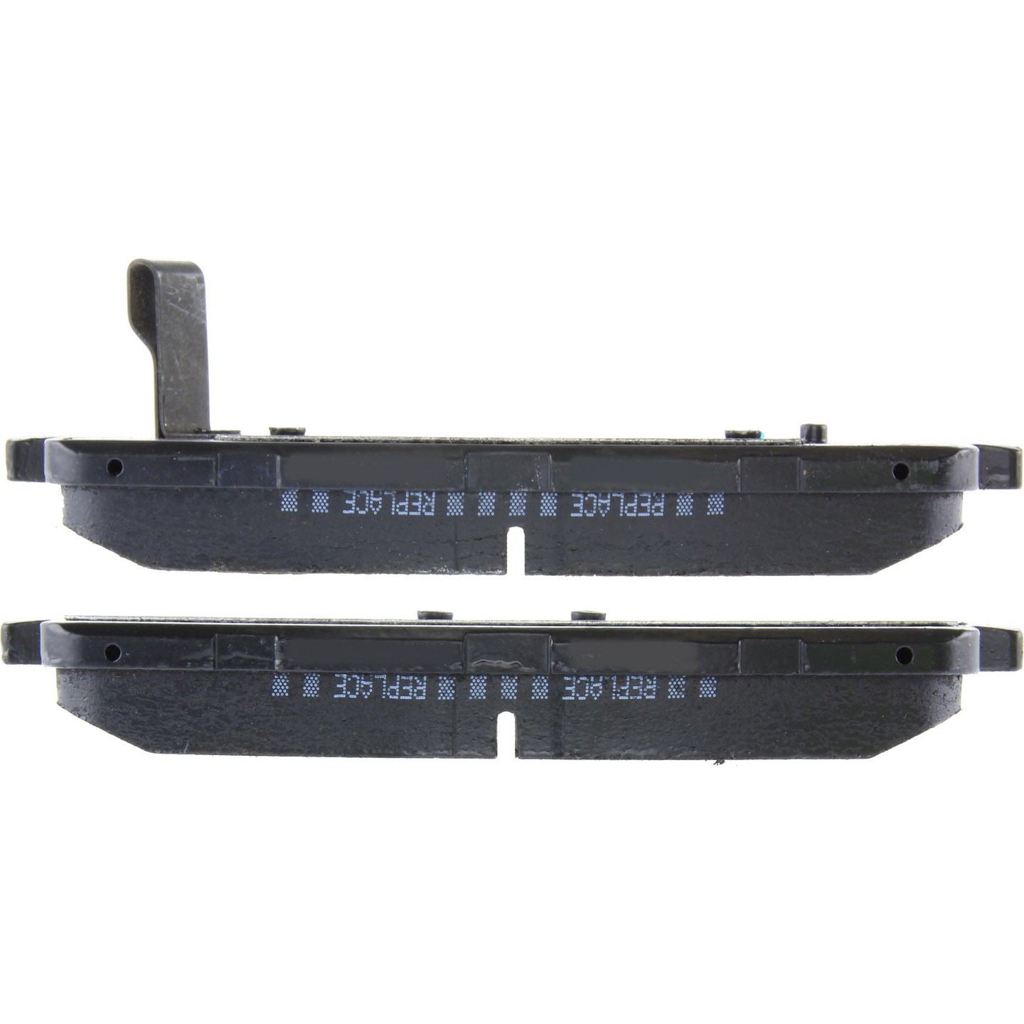 Side View of Front Disc Brake Pad Set CENTRIC 105.18150