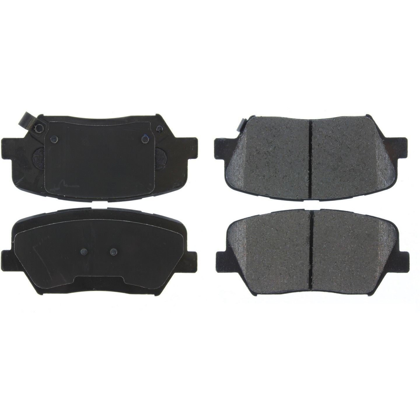 Top View of Front Disc Brake Pad Set CENTRIC 105.18150