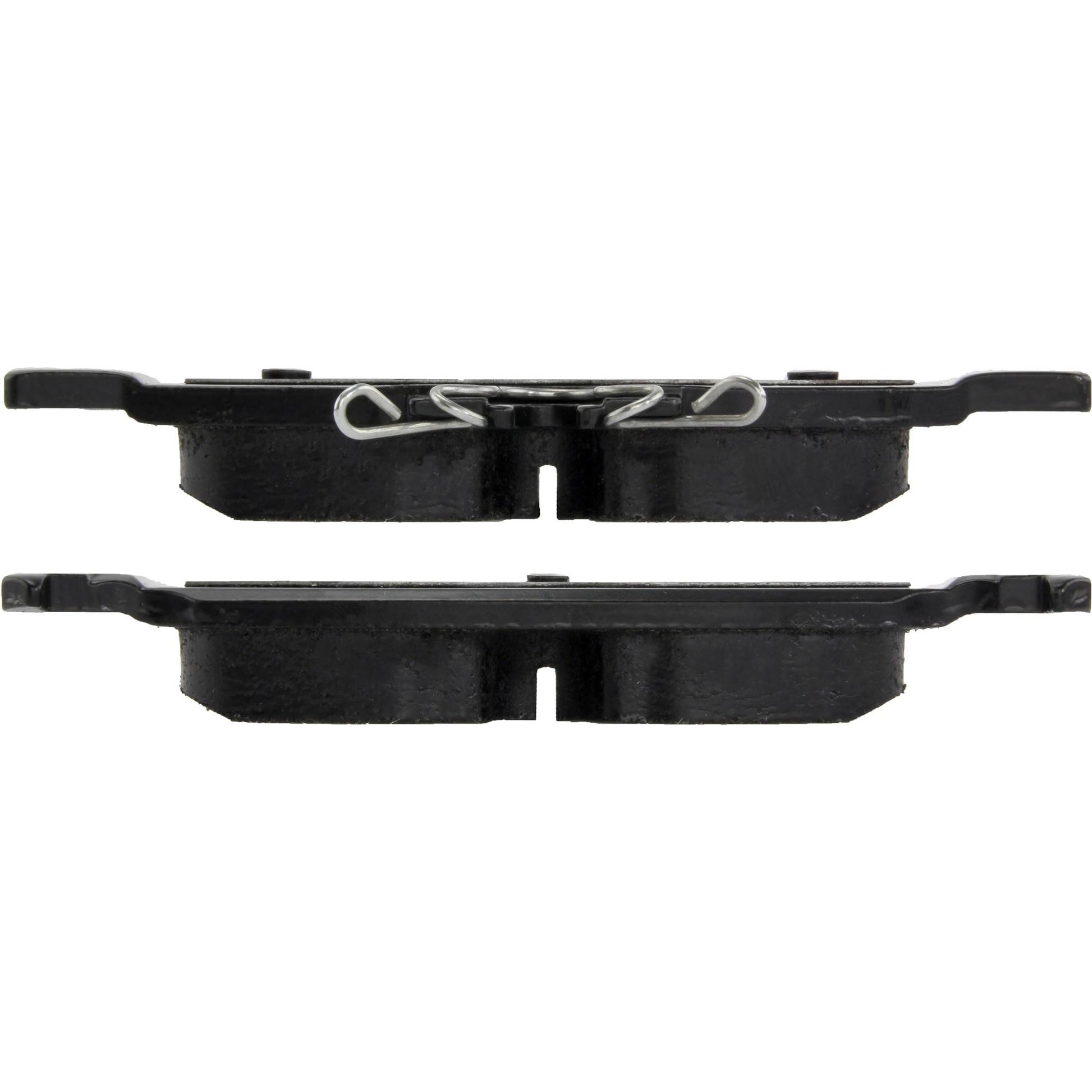 Side View of Rear Disc Brake Pad Set CENTRIC 105.18210