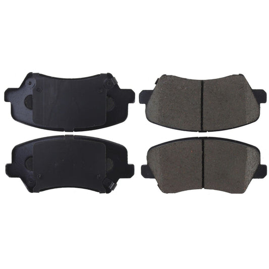 Top View of Front Disc Brake Pad Set CENTRIC 105.18280