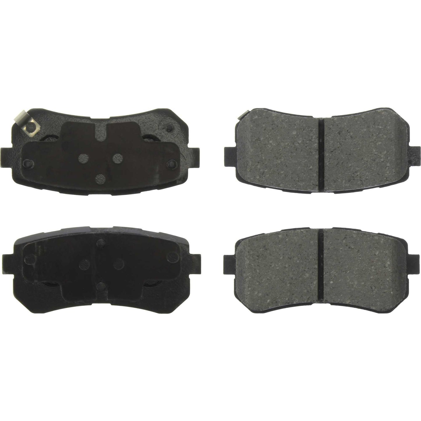 Top View of Rear Disc Brake Pad Set CENTRIC 105.18290