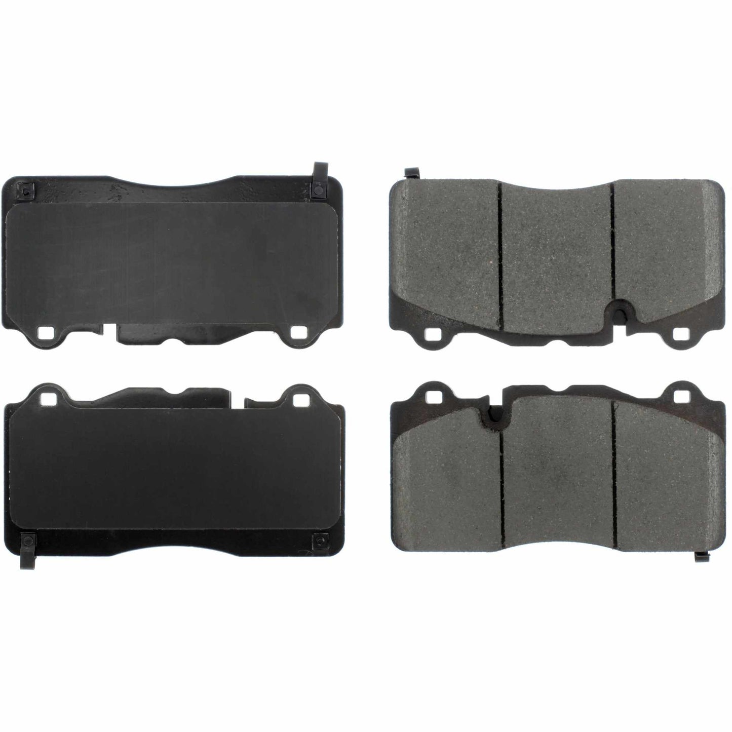 Top View of Front Disc Brake Pad Set CENTRIC 105.18350