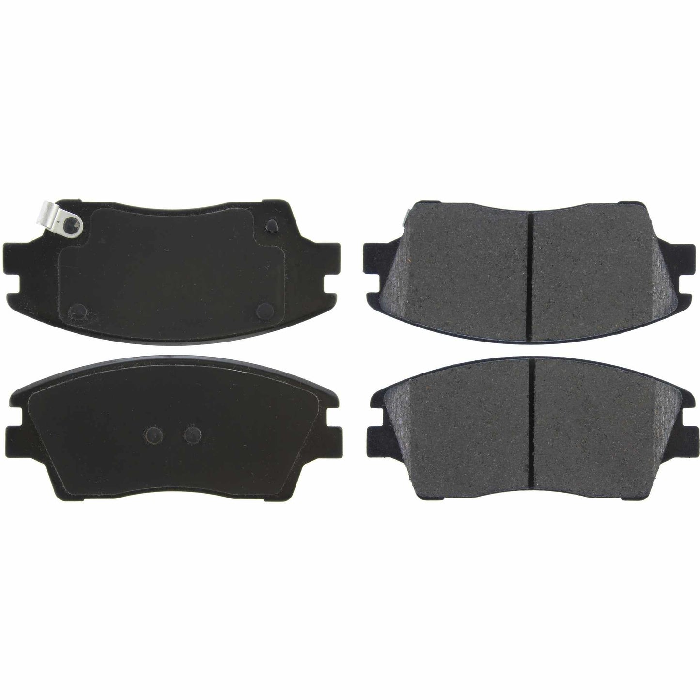 Top View of Front Disc Brake Pad Set CENTRIC 105.18470