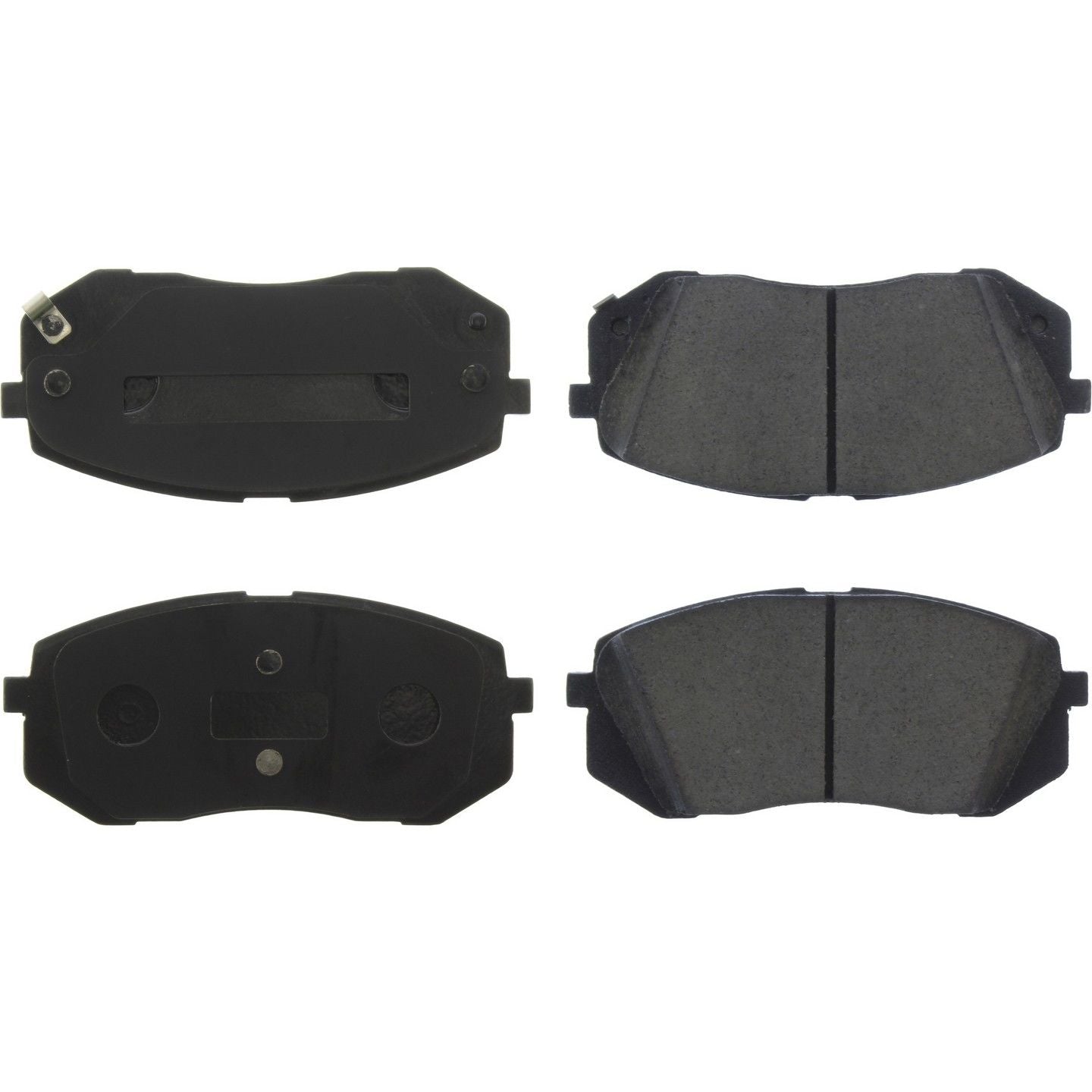 Top View of Front Disc Brake Pad Set CENTRIC 105.18550