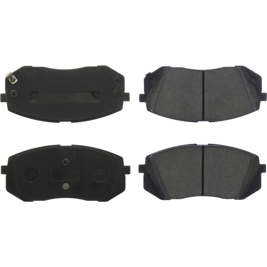 Top View of Front Disc Brake Pad Set CENTRIC 105.18550