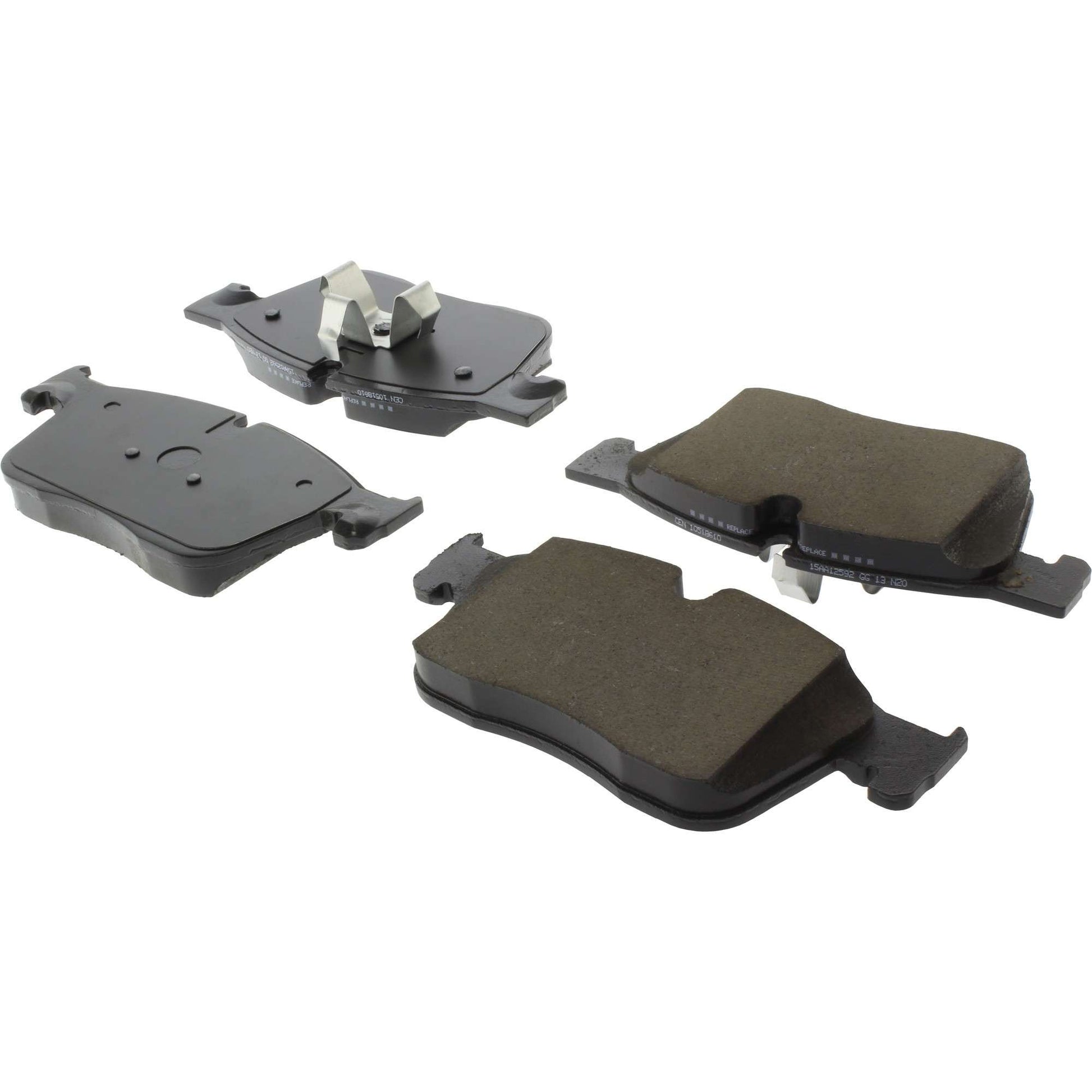 Angle View of Front Disc Brake Pad Set CENTRIC 105.18610