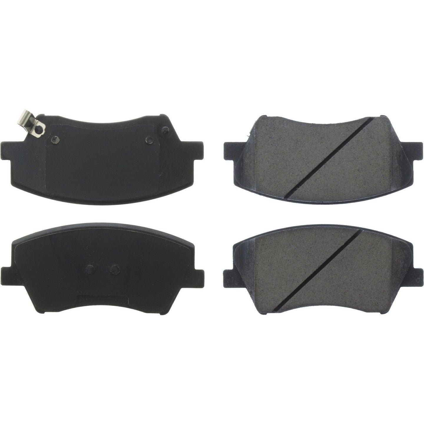 Top View of Front Disc Brake Pad Set CENTRIC 105.19120