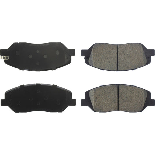 Top View of Front Disc Brake Pad Set CENTRIC 105.19170