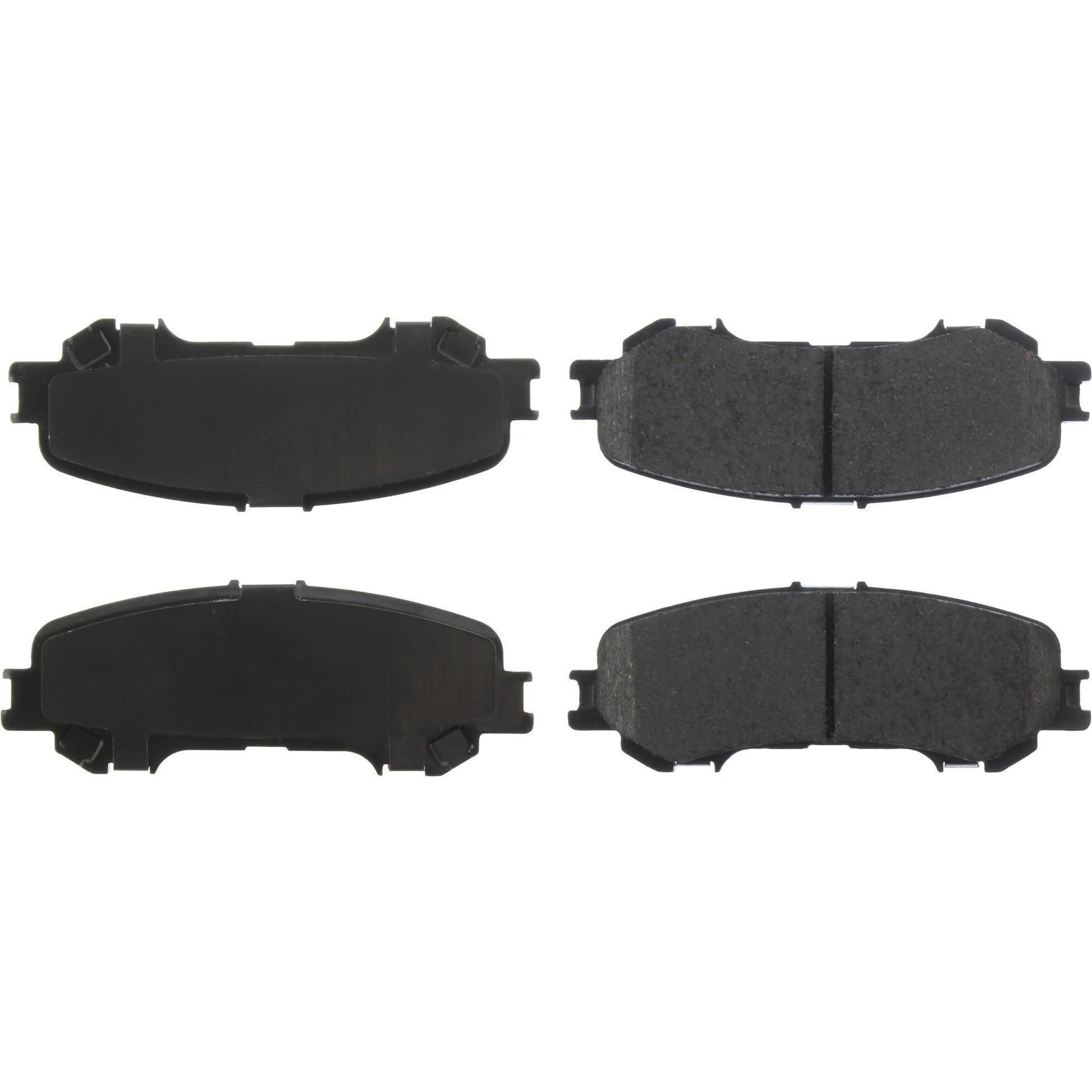 Top View of Rear Disc Brake Pad Set CENTRIC 105.20320