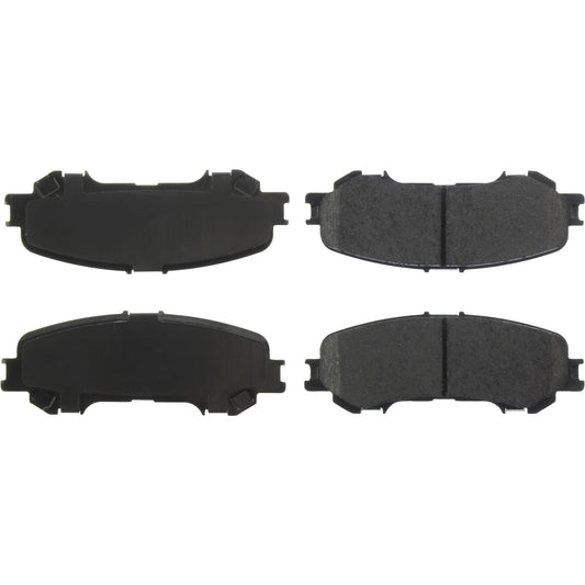 Top View of Rear Disc Brake Pad Set CENTRIC 105.20320