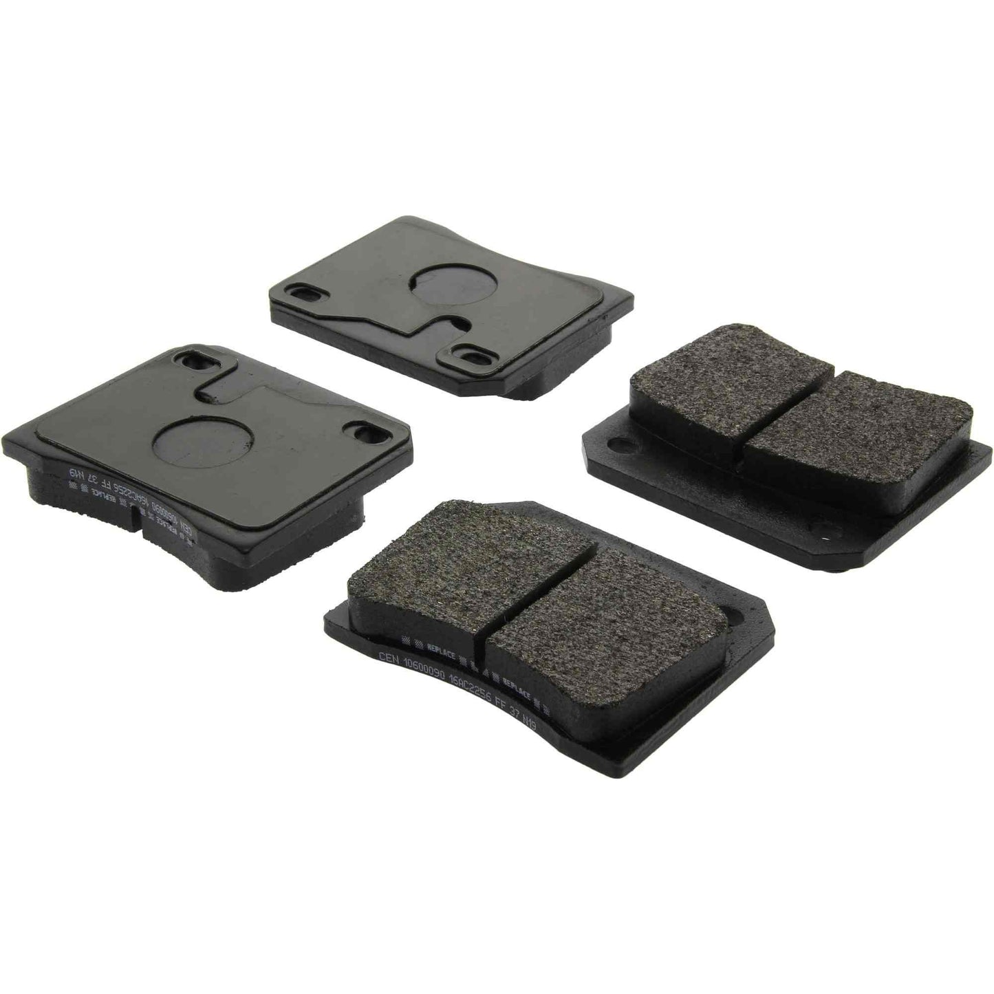 Angle View of Rear Disc Brake Pad Set CENTRIC 106.00090