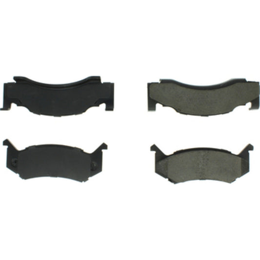 Top View of Front Disc Brake Pad Set CENTRIC 106.01230