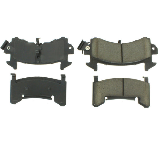 Top View of Front Disc Brake Pad Set CENTRIC 106.01540