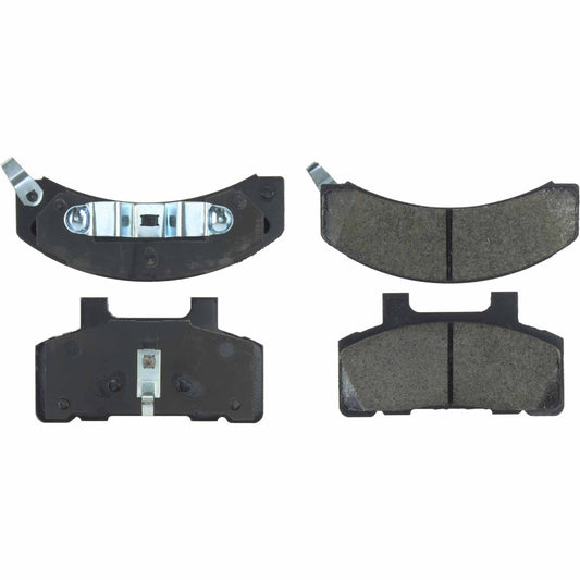 Top View of Front Disc Brake Pad Set CENTRIC 106.02150