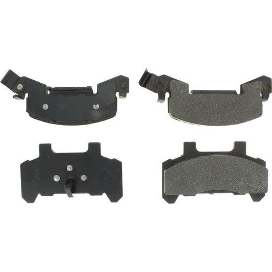 Top View of Front Disc Brake Pad Set CENTRIC 106.02890