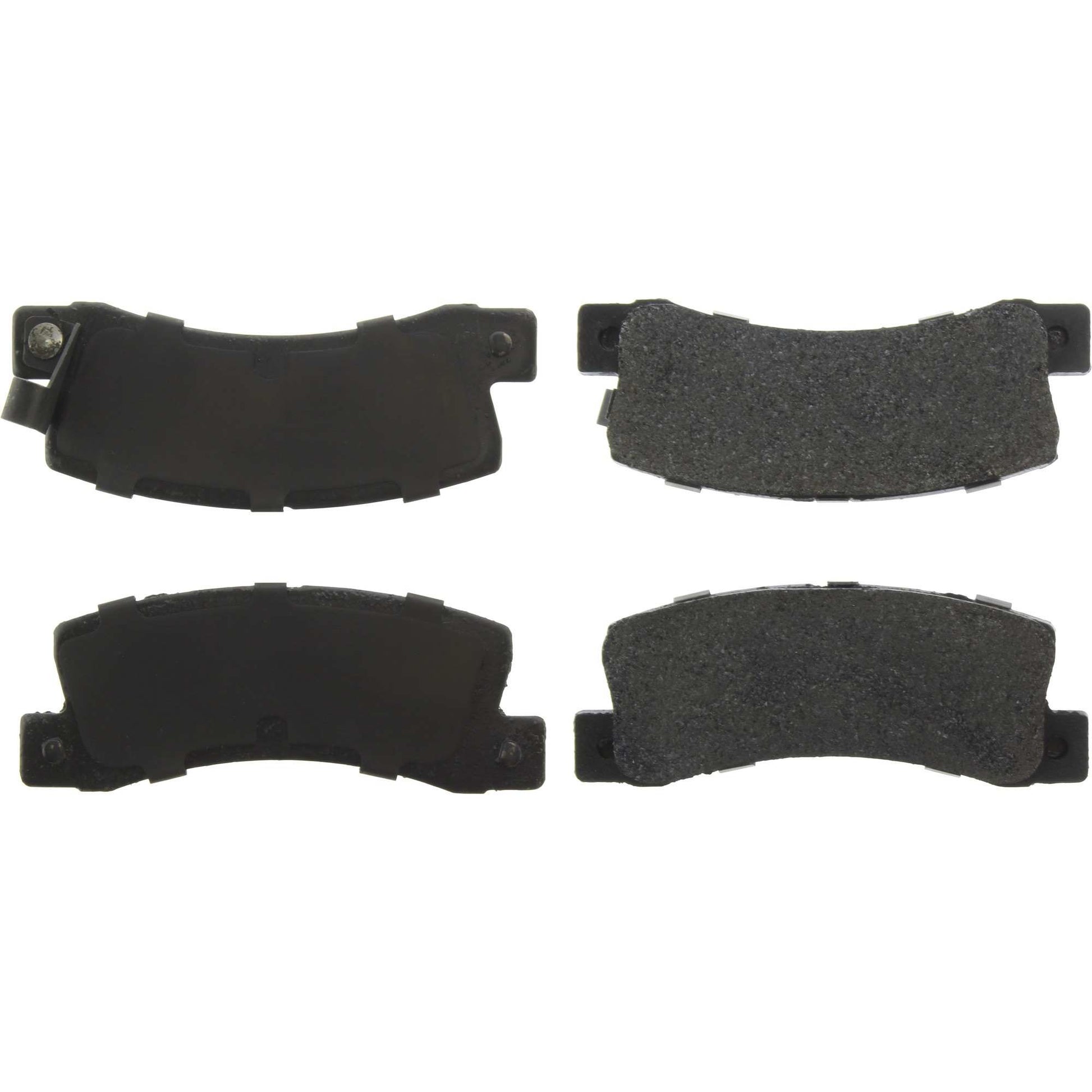 Top View of Rear Disc Brake Pad Set CENTRIC 106.03250