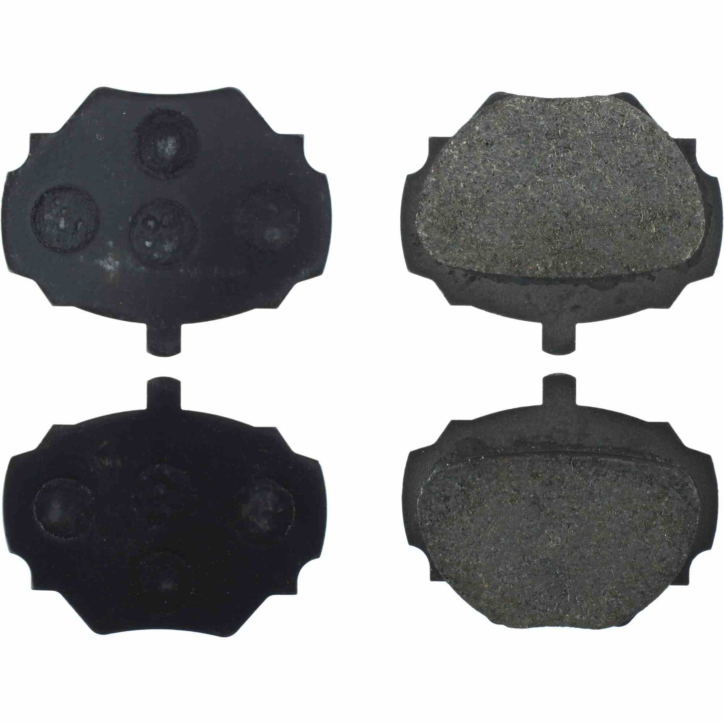 Top View of Rear Disc Brake Pad Set CENTRIC 106.05181