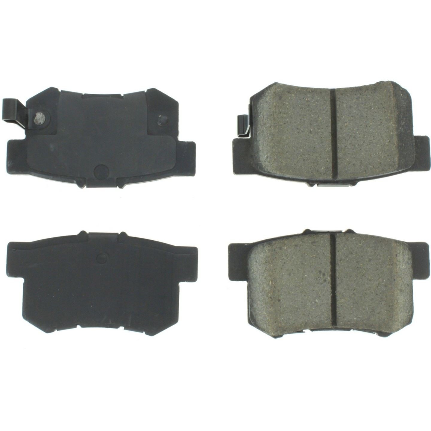 Top View of Rear Disc Brake Pad Set CENTRIC 106.05360