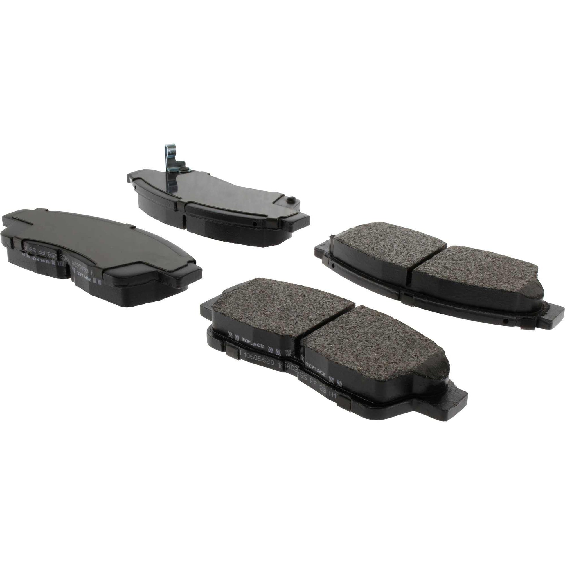 Angle View of Front Disc Brake Pad Set CENTRIC 106.05620