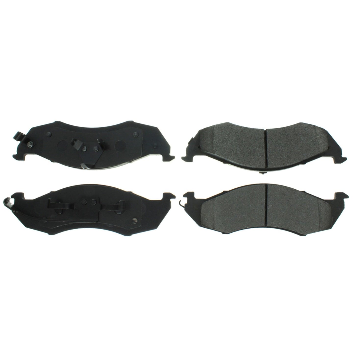 Top View of Front Disc Brake Pad Set CENTRIC 106.05760