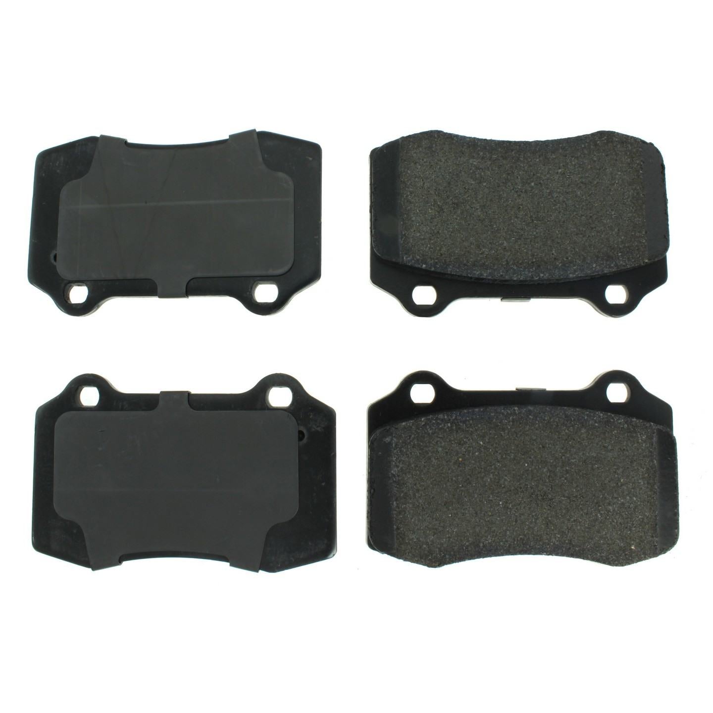 Top View of Rear Disc Brake Pad Set CENTRIC 106.05921