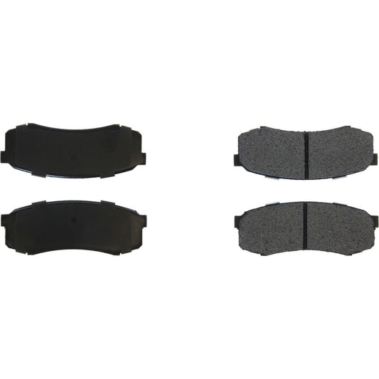 Top View of Rear Disc Brake Pad Set CENTRIC 106.06060