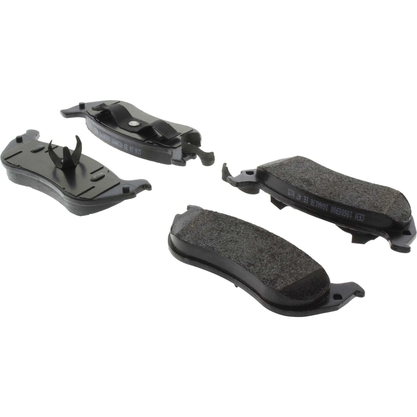 Angle View of Rear Disc Brake Pad Set CENTRIC 106.06900