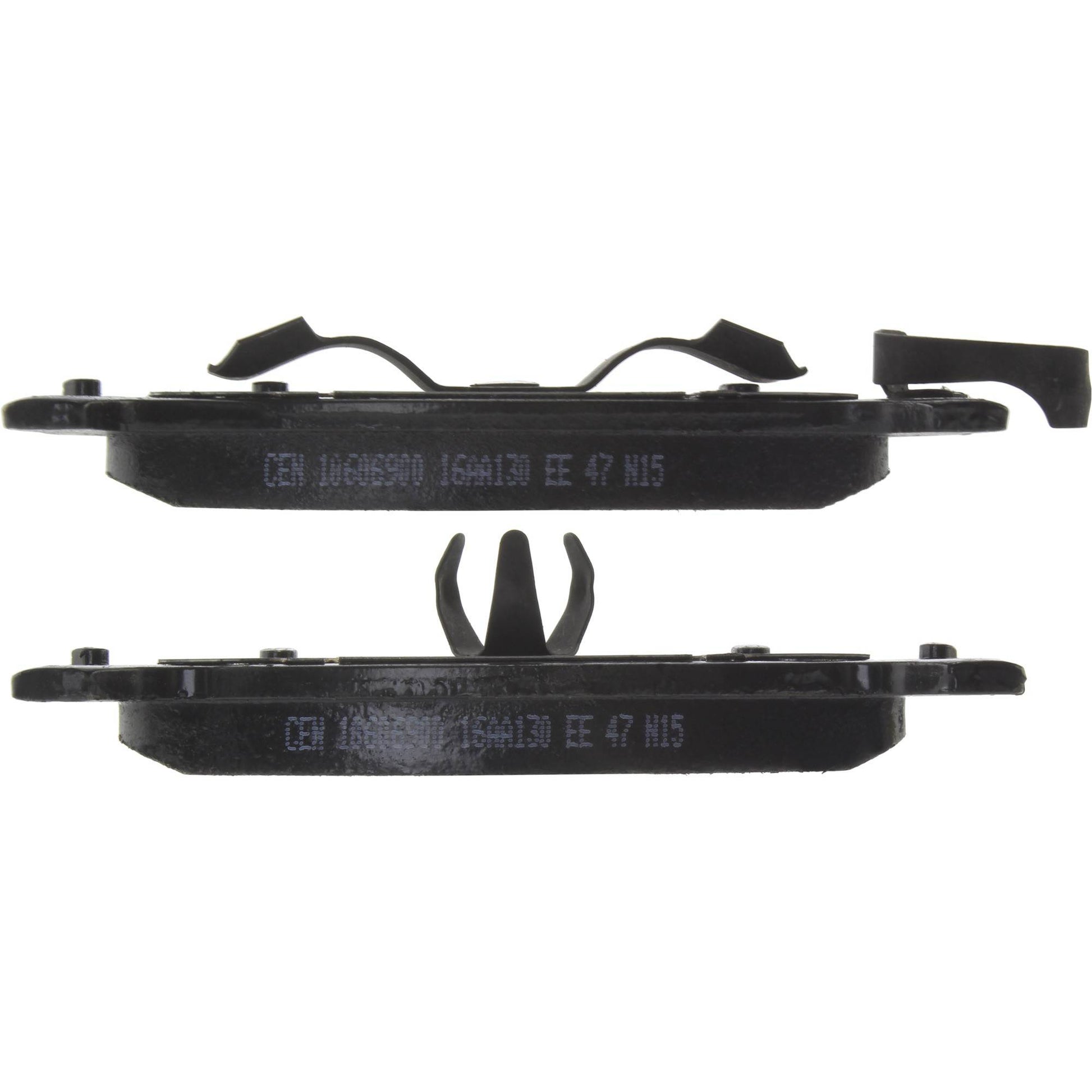 Side View of Rear Disc Brake Pad Set CENTRIC 106.06900