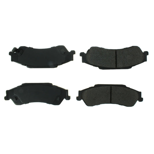 Top View of Rear Disc Brake Pad Set CENTRIC 106.07290