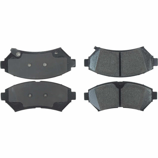 Top View of Front Disc Brake Pad Set CENTRIC 106.07530