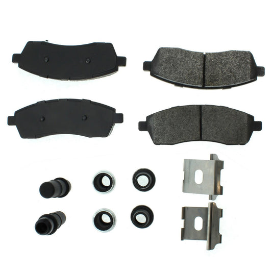 Top View of Rear Disc Brake Pad Set CENTRIC 106.07570