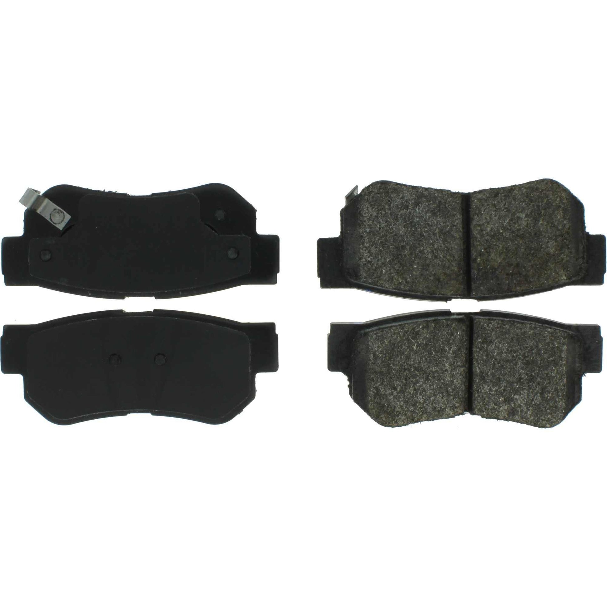 Top View of Rear Disc Brake Pad Set CENTRIC 106.08130