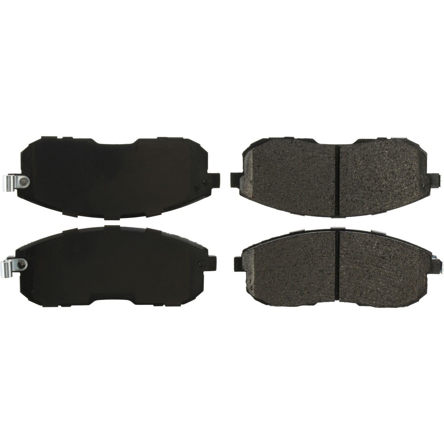 Top View of Front Disc Brake Pad Set CENTRIC 106.08151