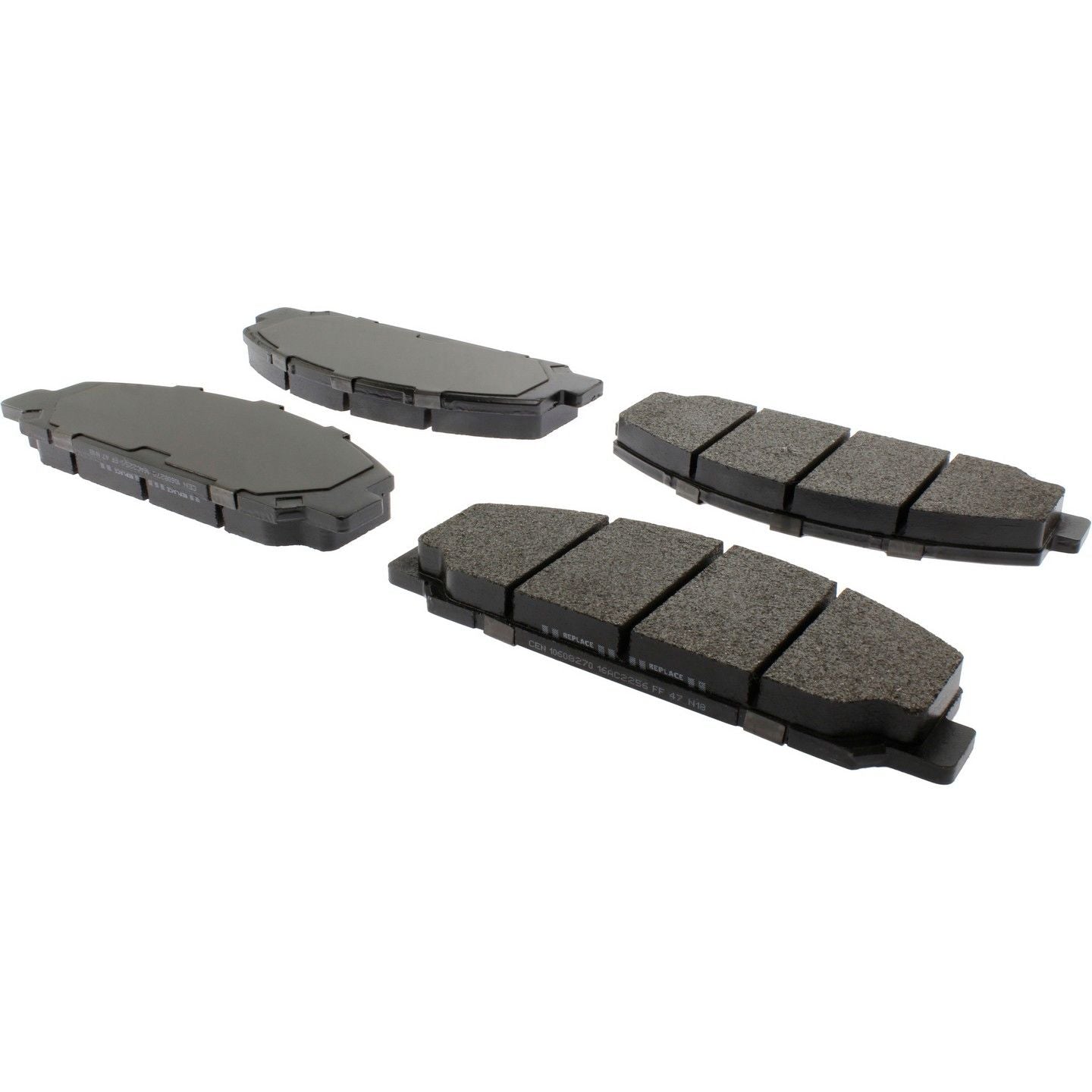 Angle View of Front Disc Brake Pad Set CENTRIC 106.08270