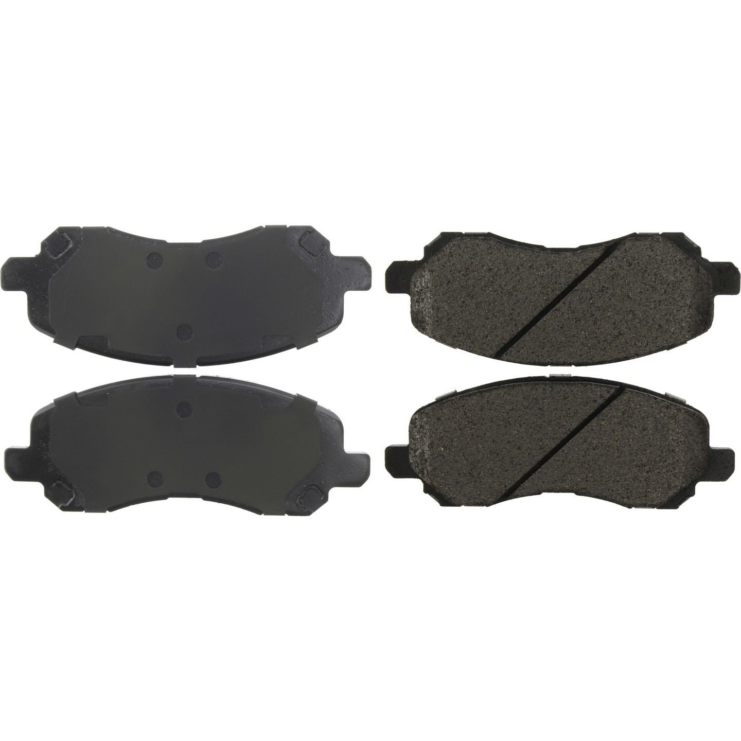 Top View of Front Disc Brake Pad Set CENTRIC 106.08660