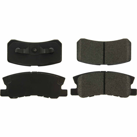 Top View of Rear Disc Brake Pad Set CENTRIC 106.08680