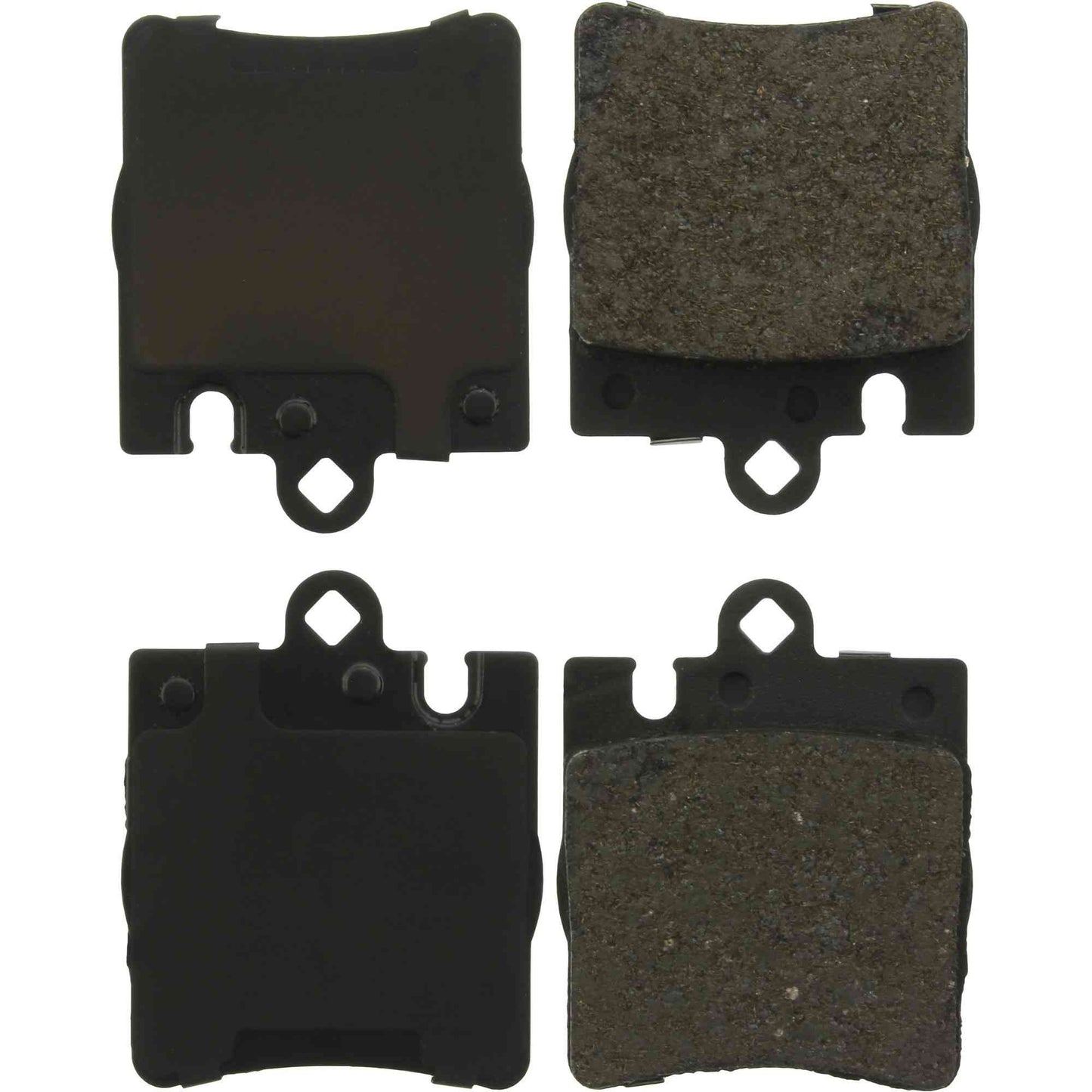 Top View of Rear Disc Brake Pad Set CENTRIC 106.08760