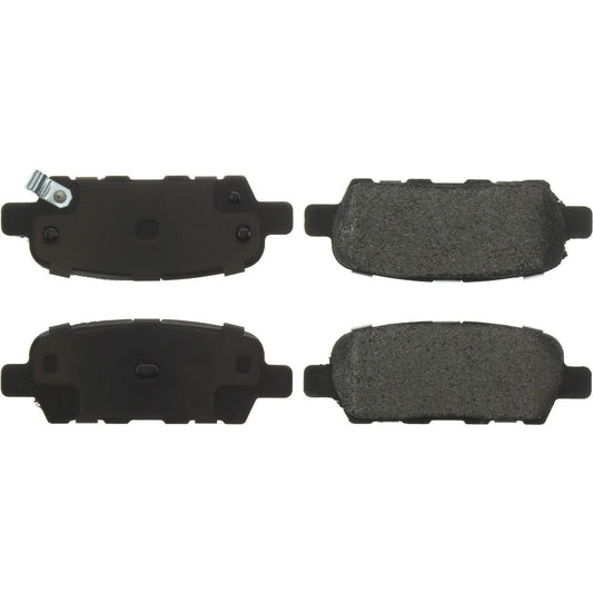 Top View of Rear Disc Brake Pad Set CENTRIC 106.09050