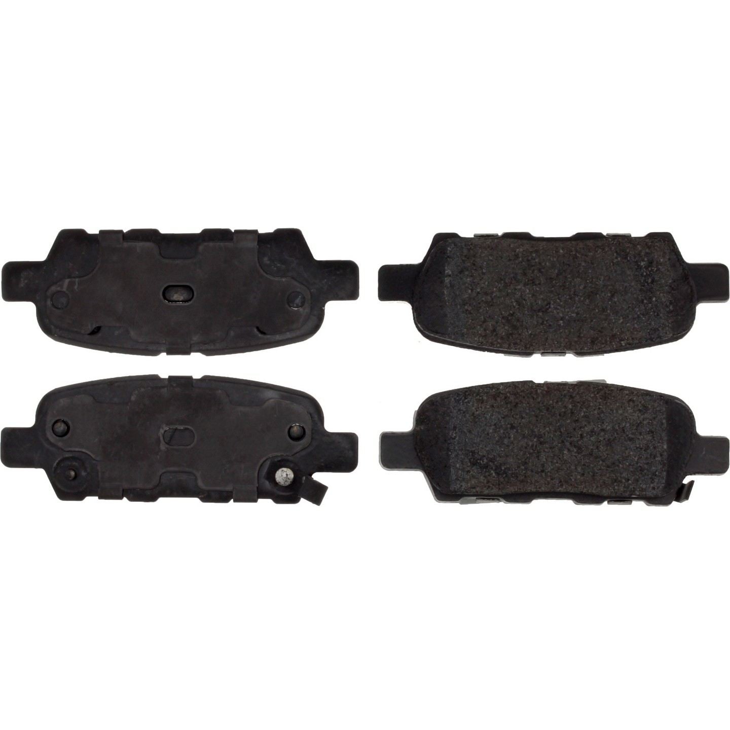 Top View of Rear Disc Brake Pad Set CENTRIC 106.09051