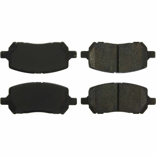 Top View of Front Disc Brake Pad Set CENTRIC 106.09560